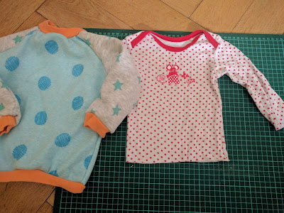 Upcycling Kindermode Runzelfuesschen Kinderkleidung naehen Naehidee fuer Kinder Elternblog