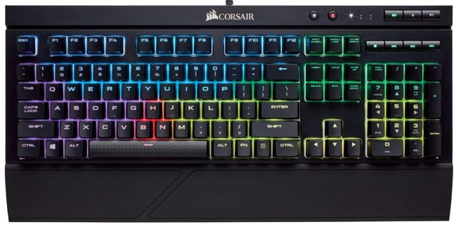 Corsair K68 Full Size Mechanical Keyboard for Gaming and Programming.