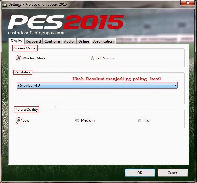 Blog Cari Solusi: Cara mengatasi lag pada PES 2015