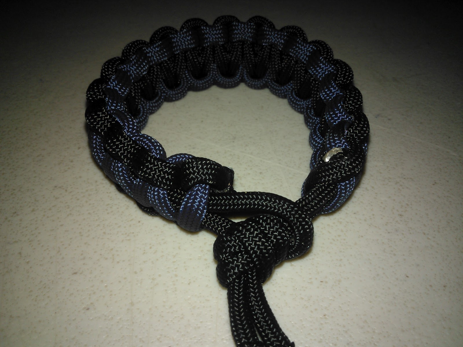 Para Bracelets Navy Blue and Black Combo Paracord Bracelet