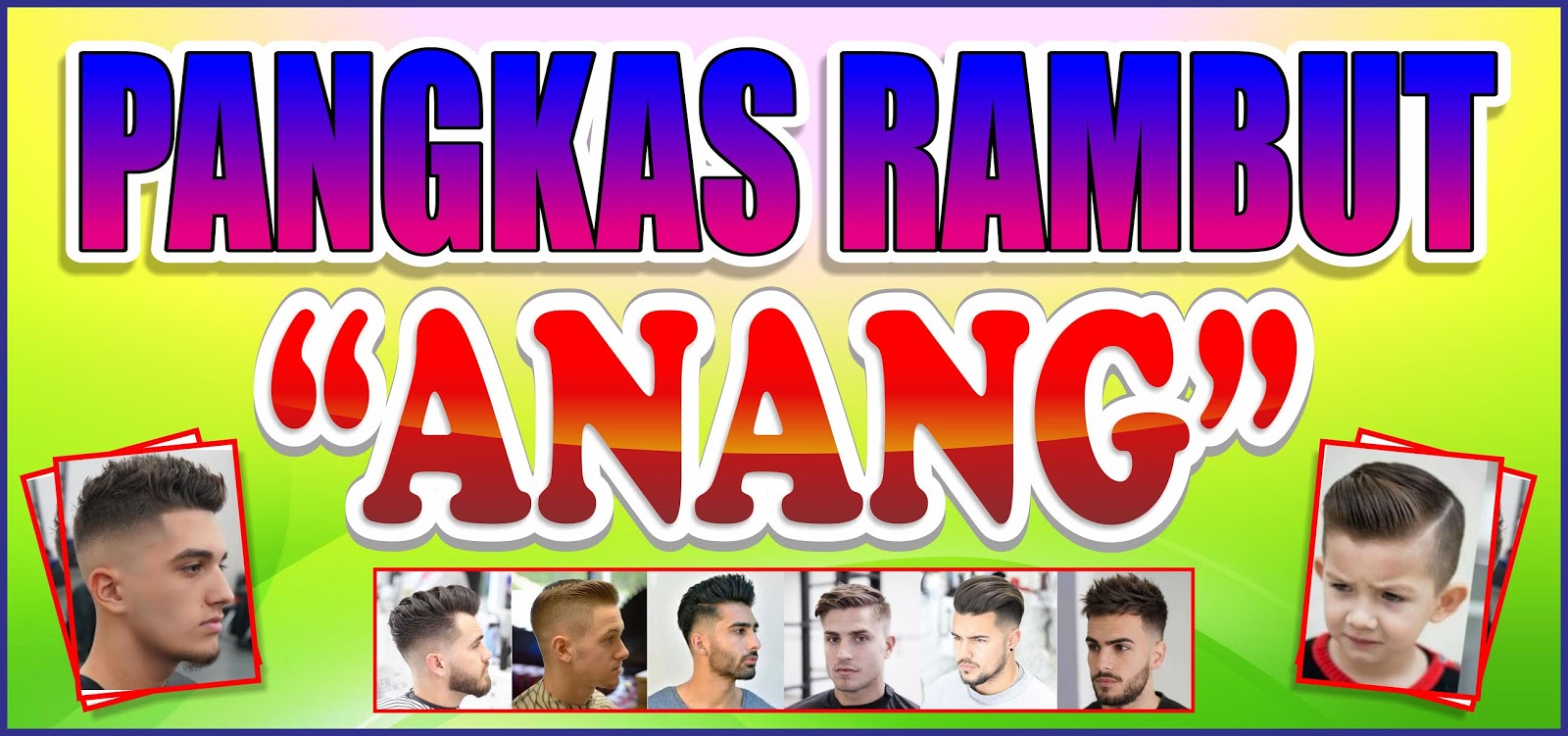 Contoh Spanduk Pangkas Rambut gambar spanduk