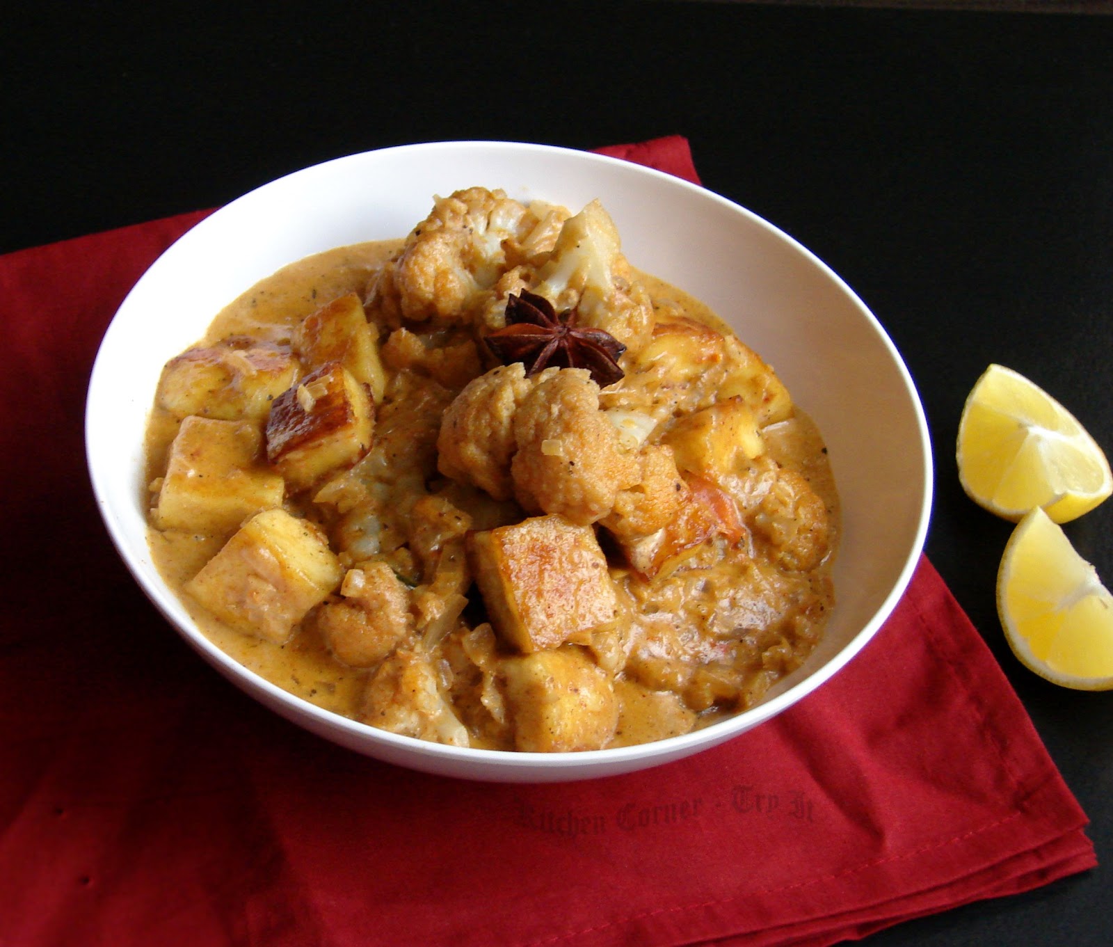 Cauliflower Paneer Masala