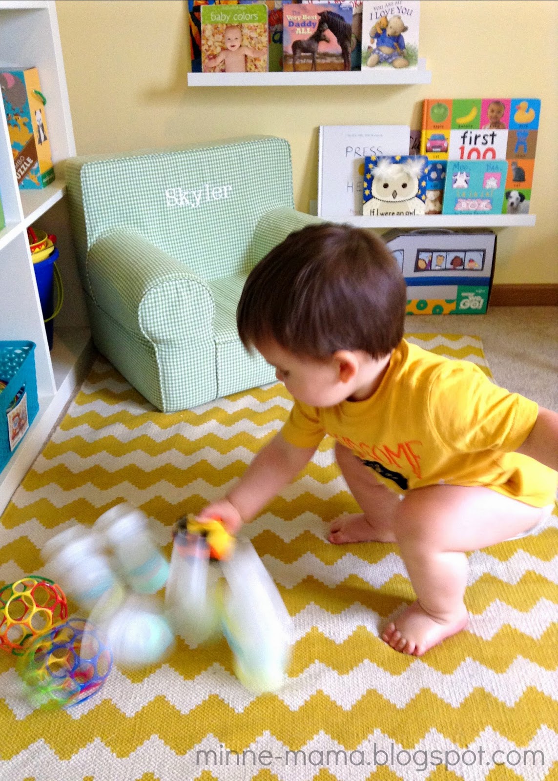 MinneMama Homemade Bowling Game