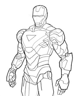 Desenhos Do Homem de Ferro Para Colorir