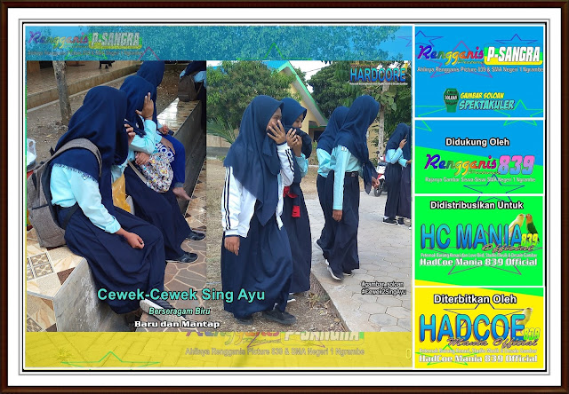 Gambar Soloan Spektakuler - Gambar Siswa-Siswi SMA Negeri 1 Ngrambe Edisi 6 RG