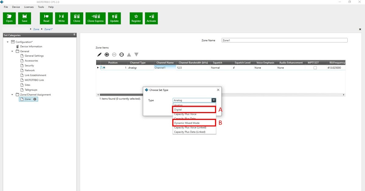 Setting up Dynamic Mixed Mode and Extended Range Direct Mode in a
