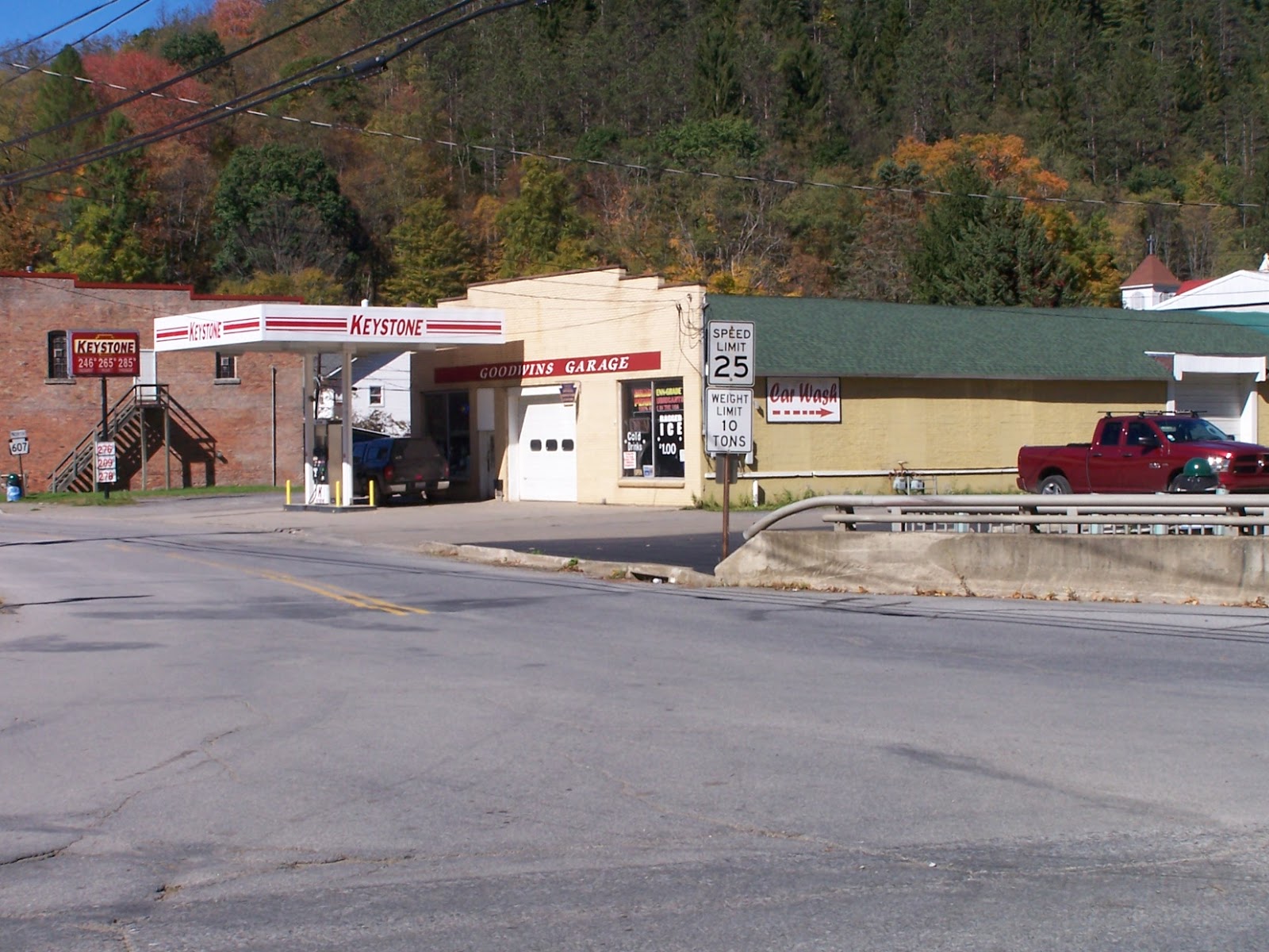 Awesome Austin Main Street, Austin, Pennsylvania, October 10, 2016