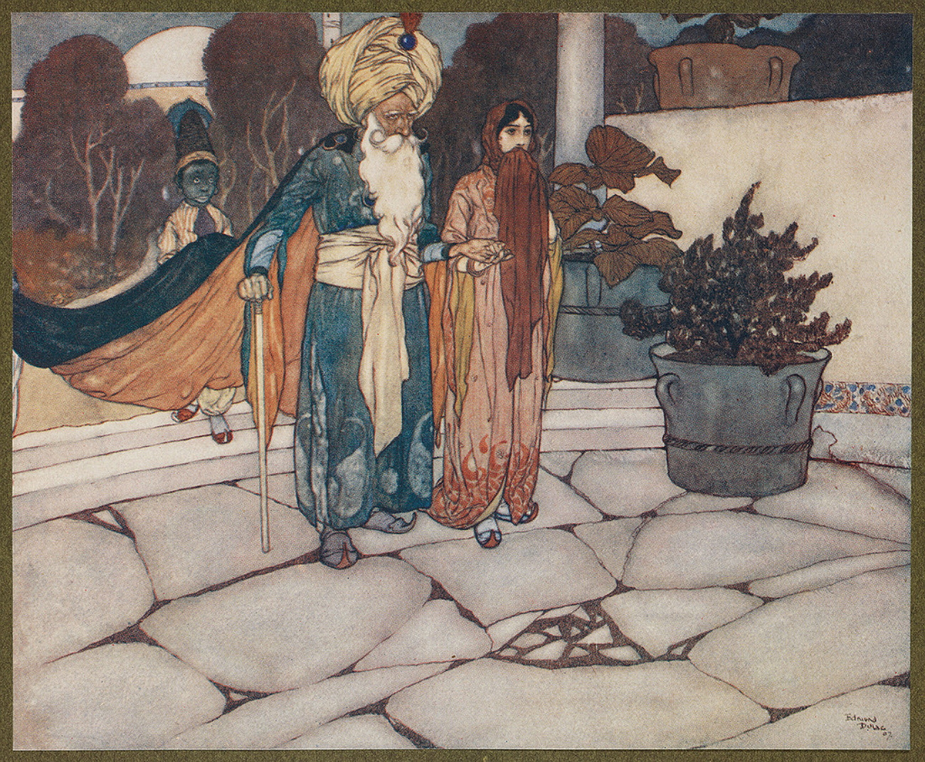 1000 и 1 ночь рисунок к сказке