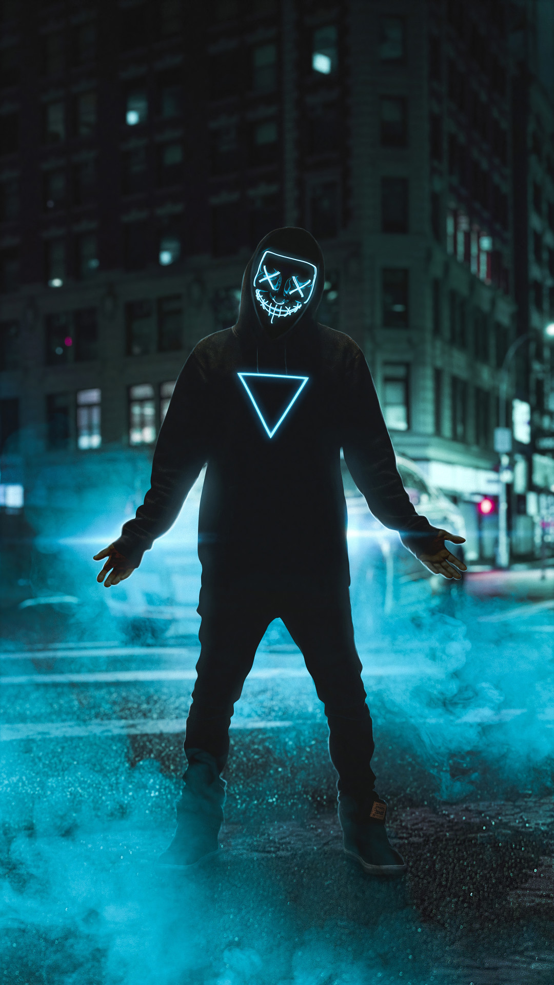 QHD Neon X Eyes Wallpaper Pics