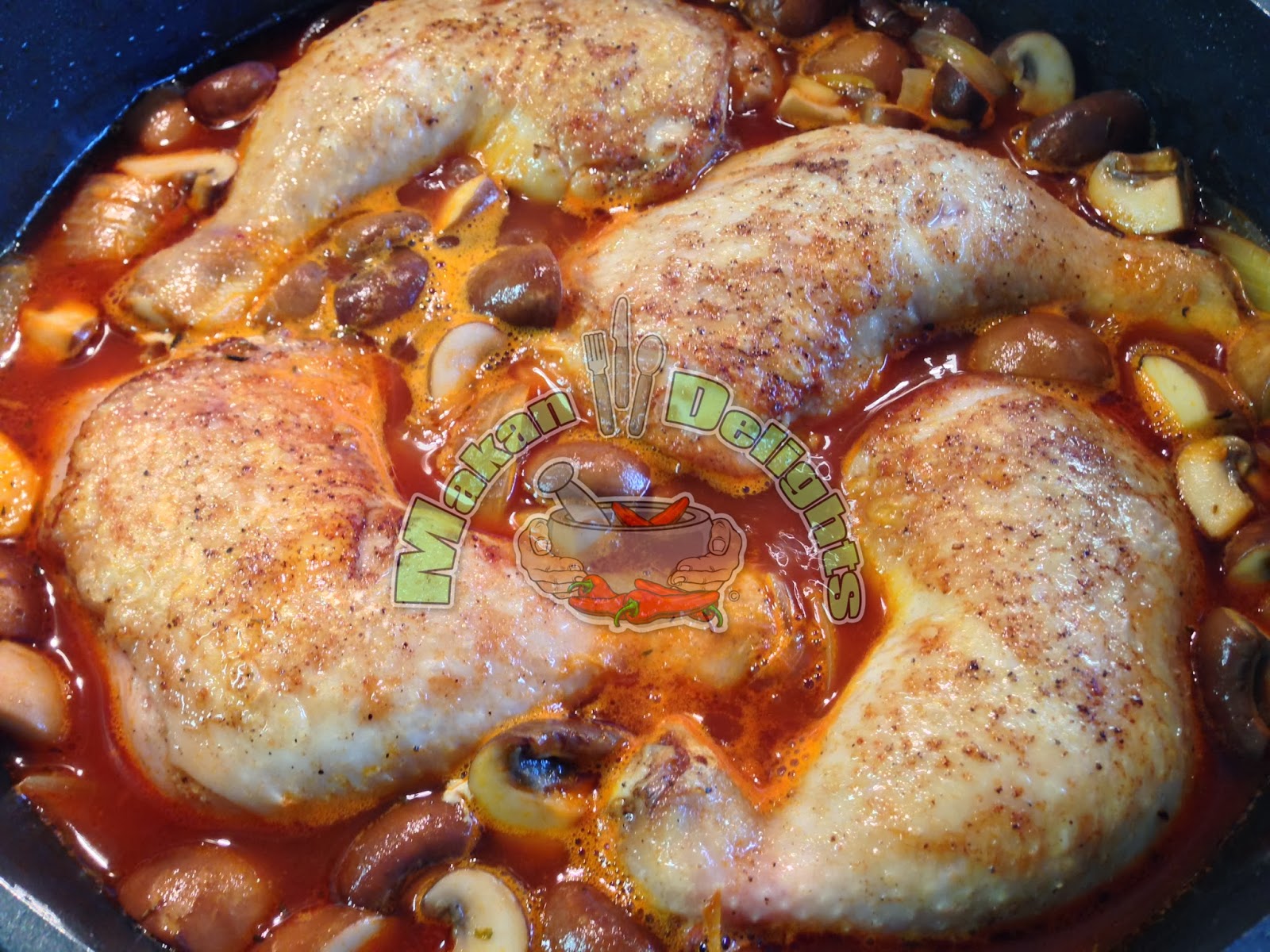Makan Delights OnePot Chicken Chasseur
