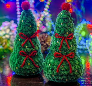 PATRON GRATIS ARBOL DE NAVIDAD AMIGURUMI 47462 🎄