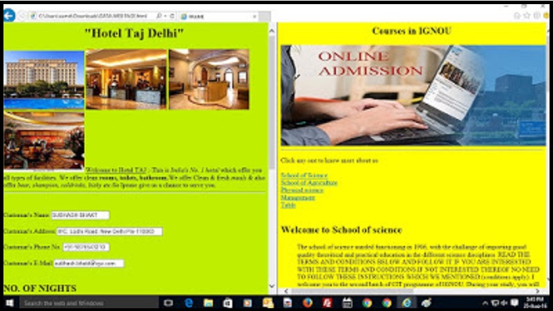 How to Create a Website Using HTML Code ~ SBIT Online