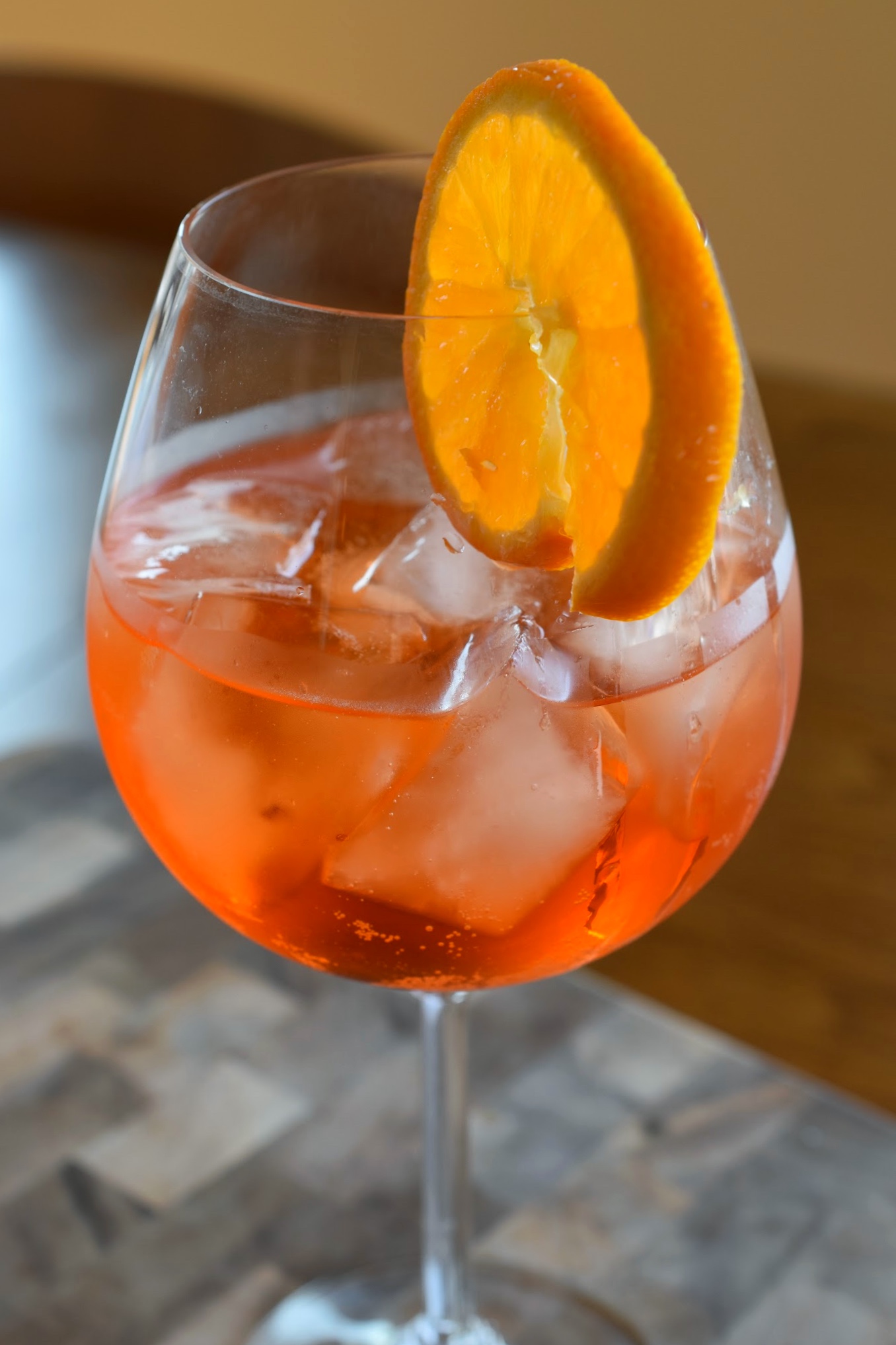 Nibbling Gypsy: Cocktail Hour: Venetian Style Aperol Spritz