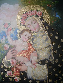Santa Rosa de Lima y el Niño Jesús