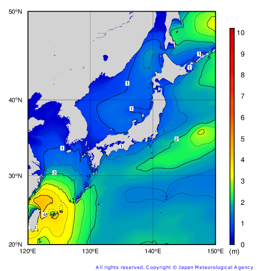 weather room 沖縄 大しけに警戒