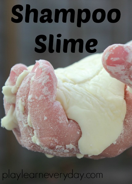 Shampoo Slime - Play and Learn Every Day