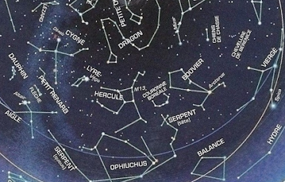 Constellation d'Hercule et son voisinage