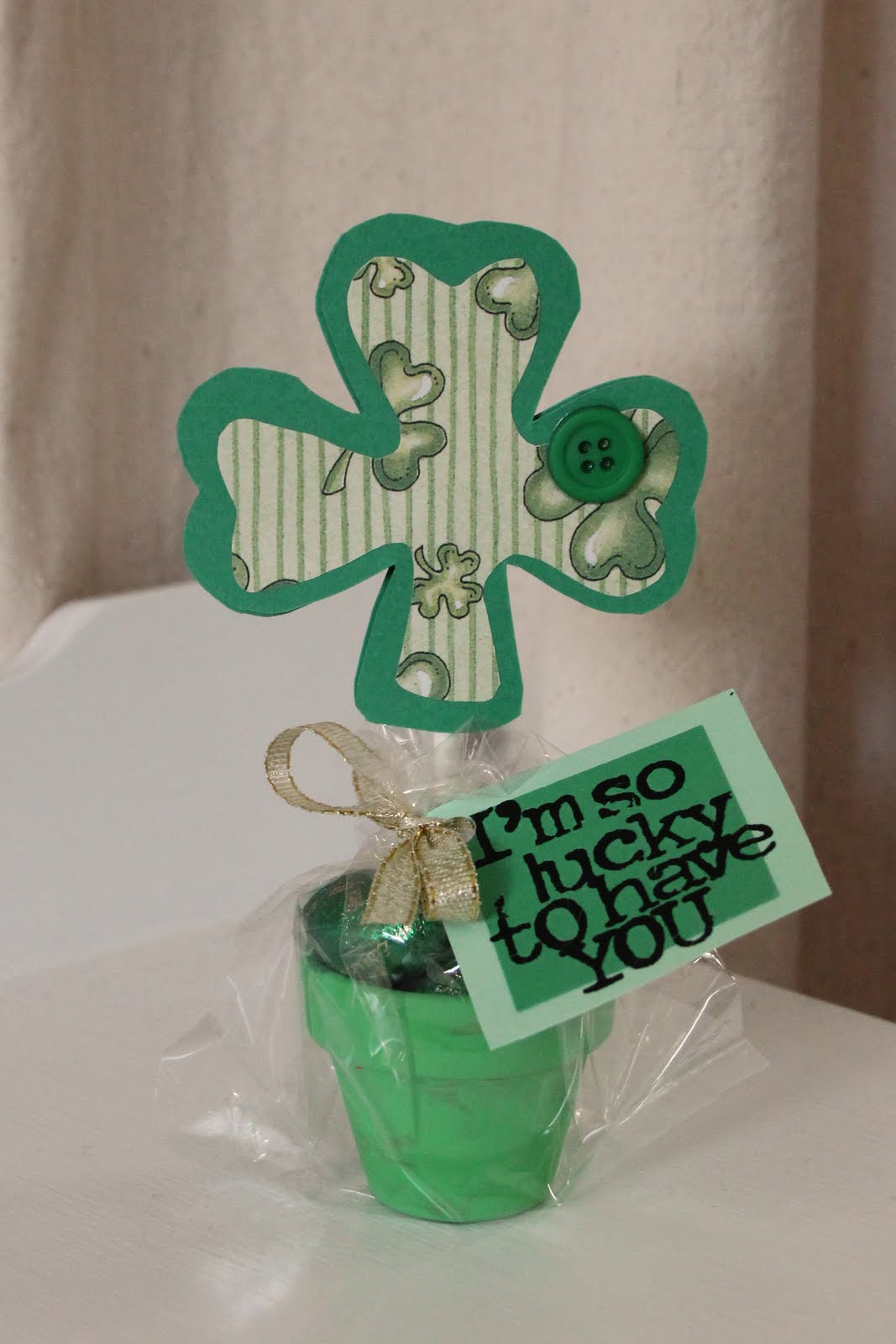 Frills Fluff and Trucks St. Patrick's Day Teacher Gifts
