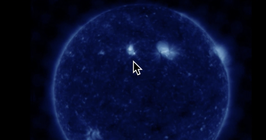 UFO SIGHTINGS DAILY: Moon Size UFO Shoots Across Sun, 3-27-2021, Video