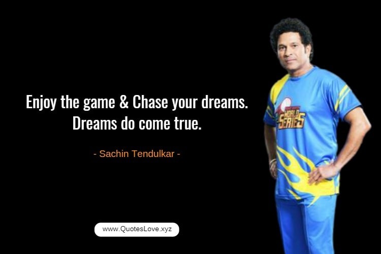 Cricket Quotes By Cricketer - Sachin Tendulkar