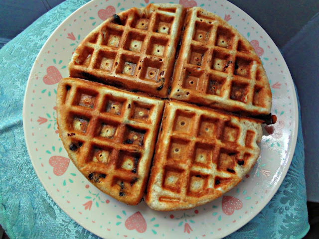 Crisp and Fluffy Whole Wheat Waffles Crisp and Fluffy Whole Wheat Waffles