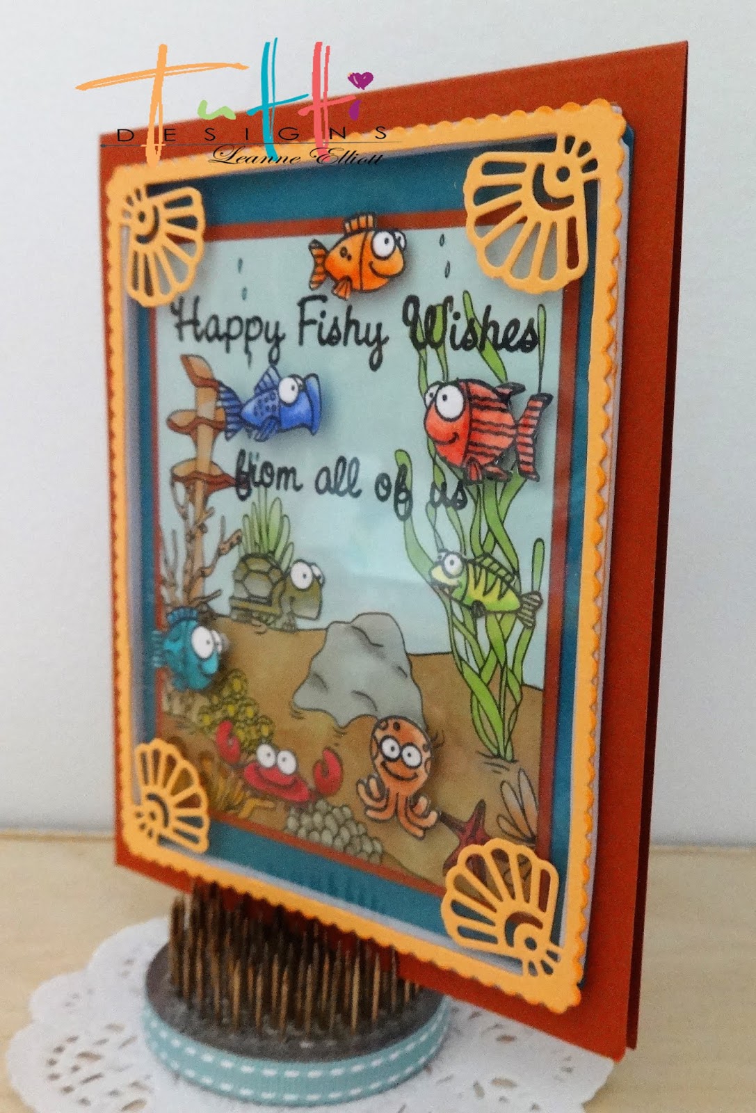 Tutti Designs Seashell Frame
