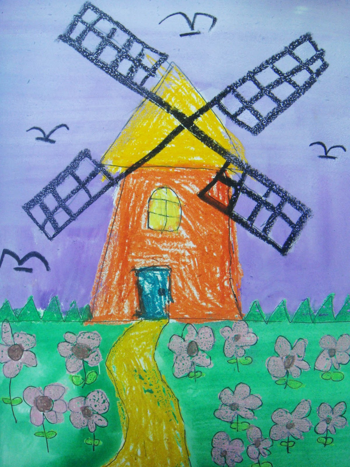 Kids' Art: Windmill