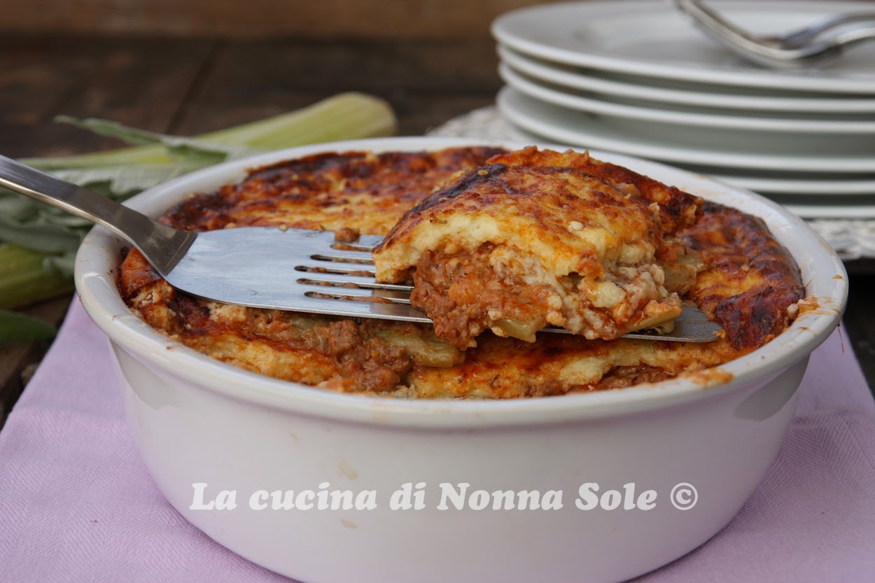 moussakà di cardi