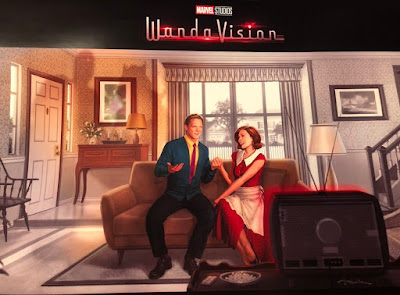 The D23 Expo Exclusive Marvel’s WandaVision Disney+ Television Series Concept Art Poster by Andy Park