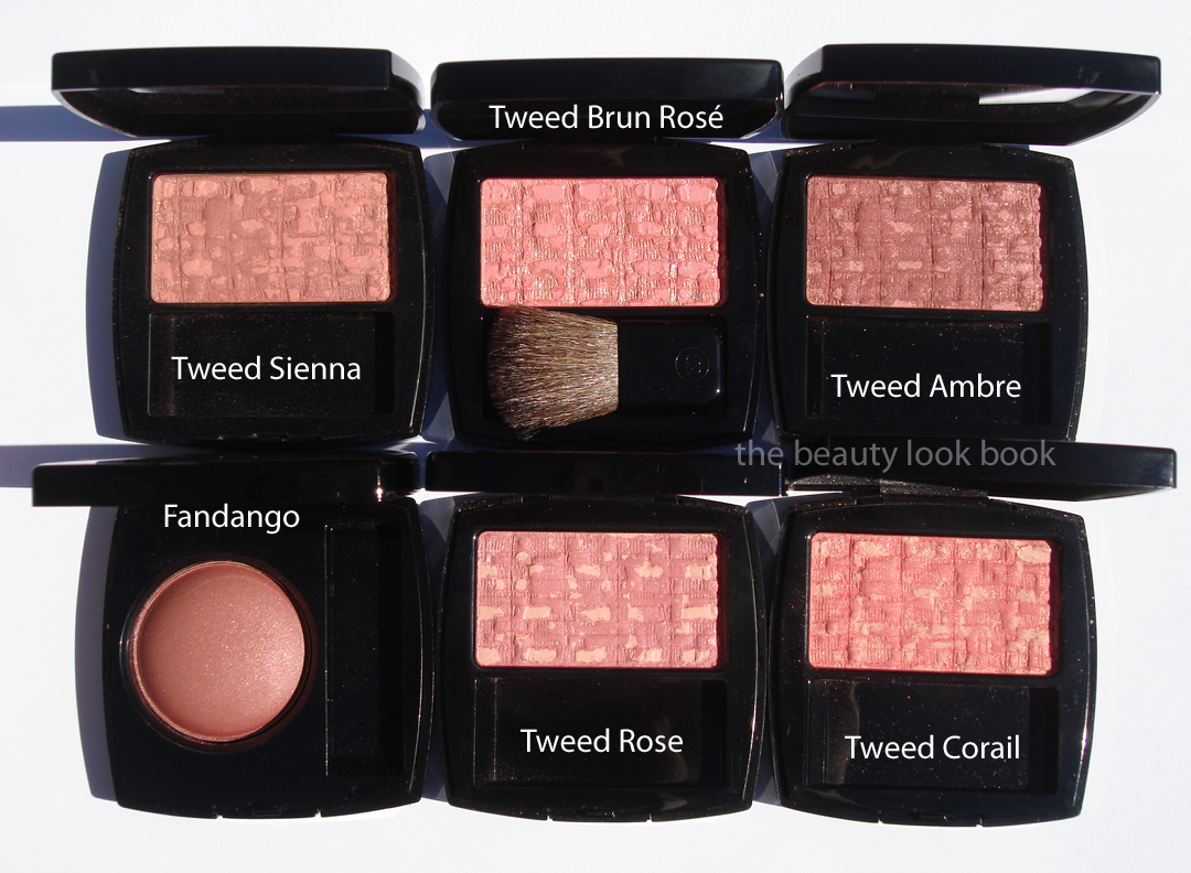 Les Tissages de Chanel in Tweed Brun Rosé 70 - The Beauty Look Book