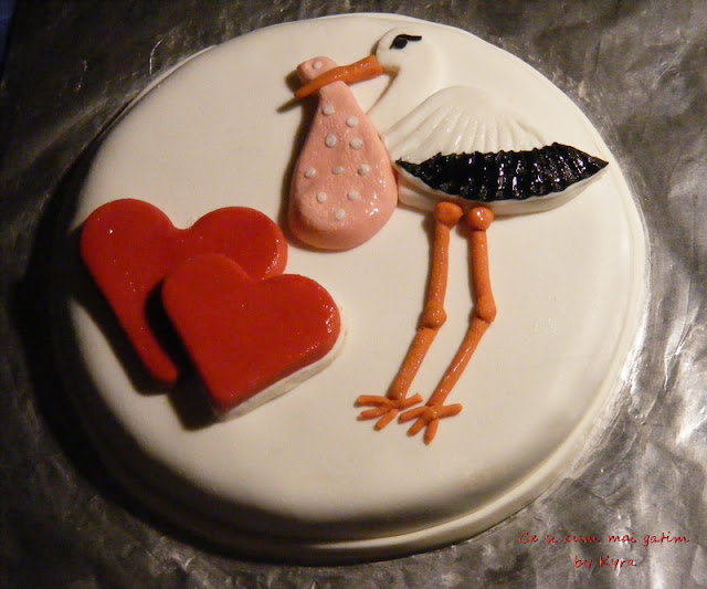 Top pentru un tort de Sf. Valentin