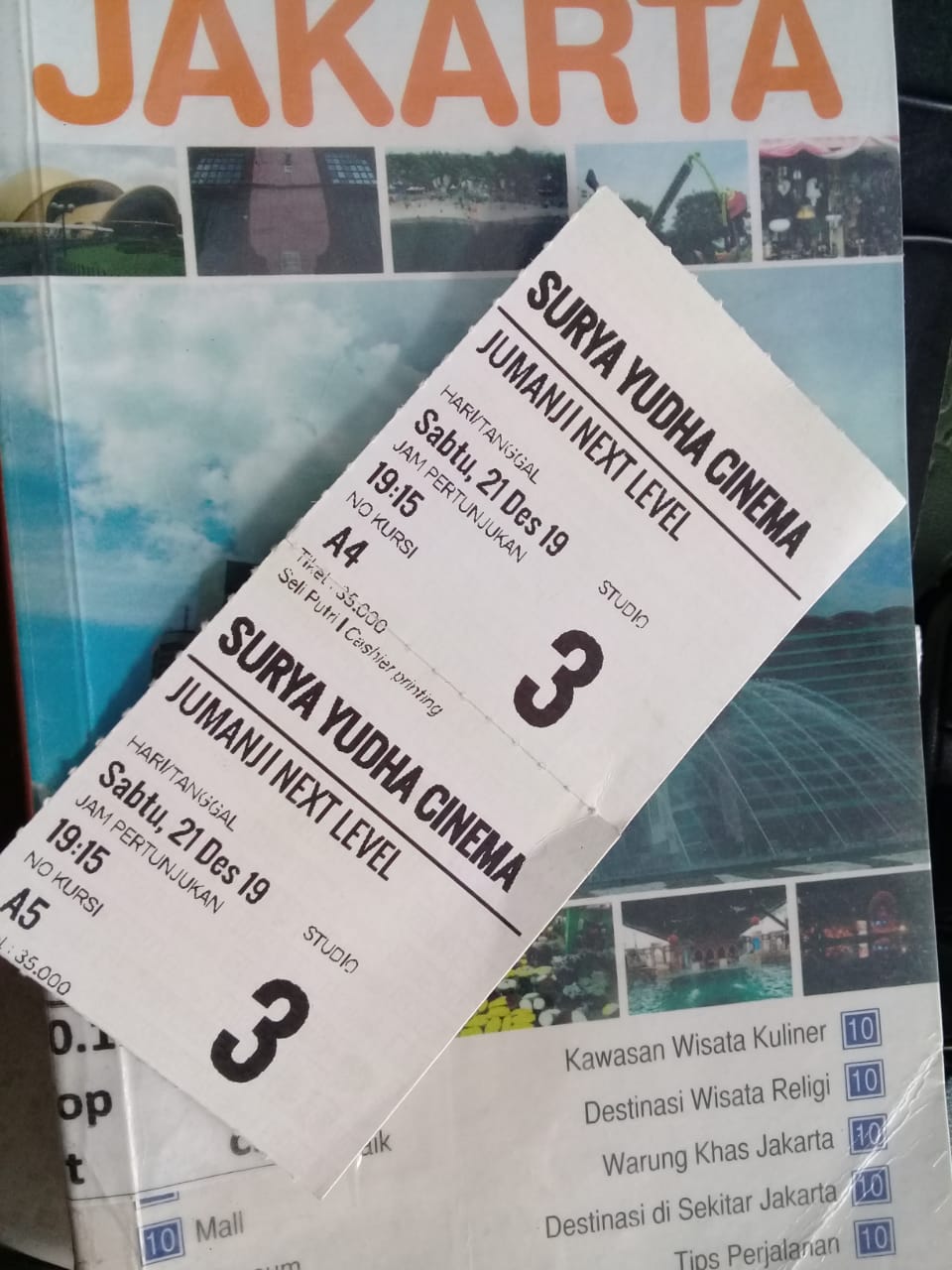 Tiket bioskop xxi