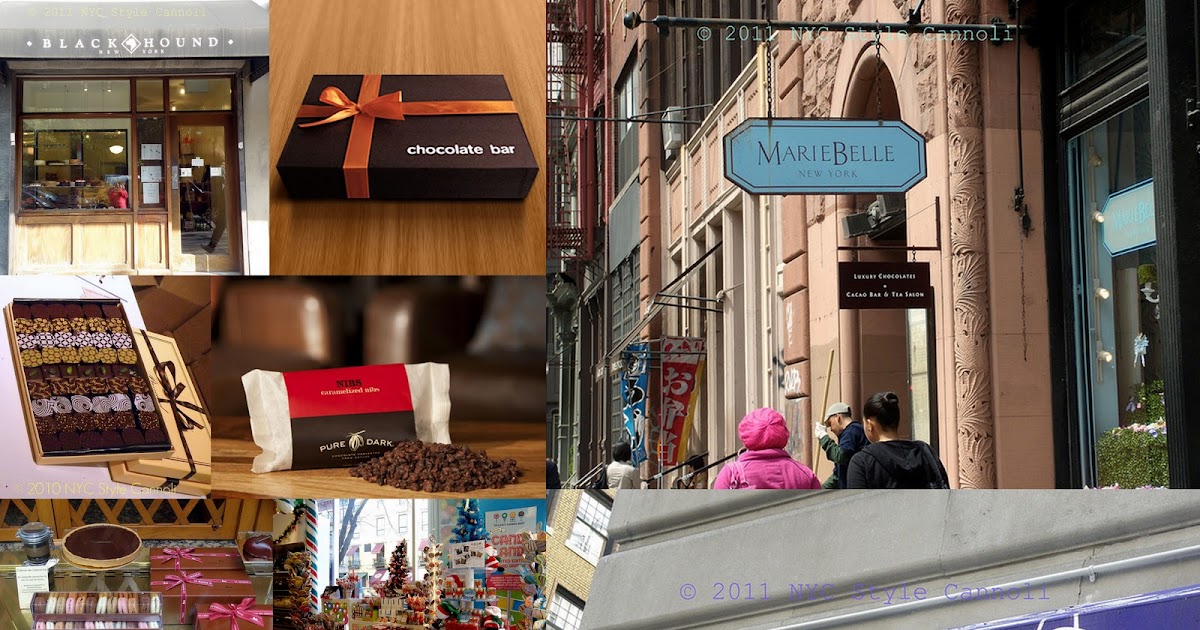 Top 10 Best Chocolate Shops in New York City NYC, Style & a little Cannoli