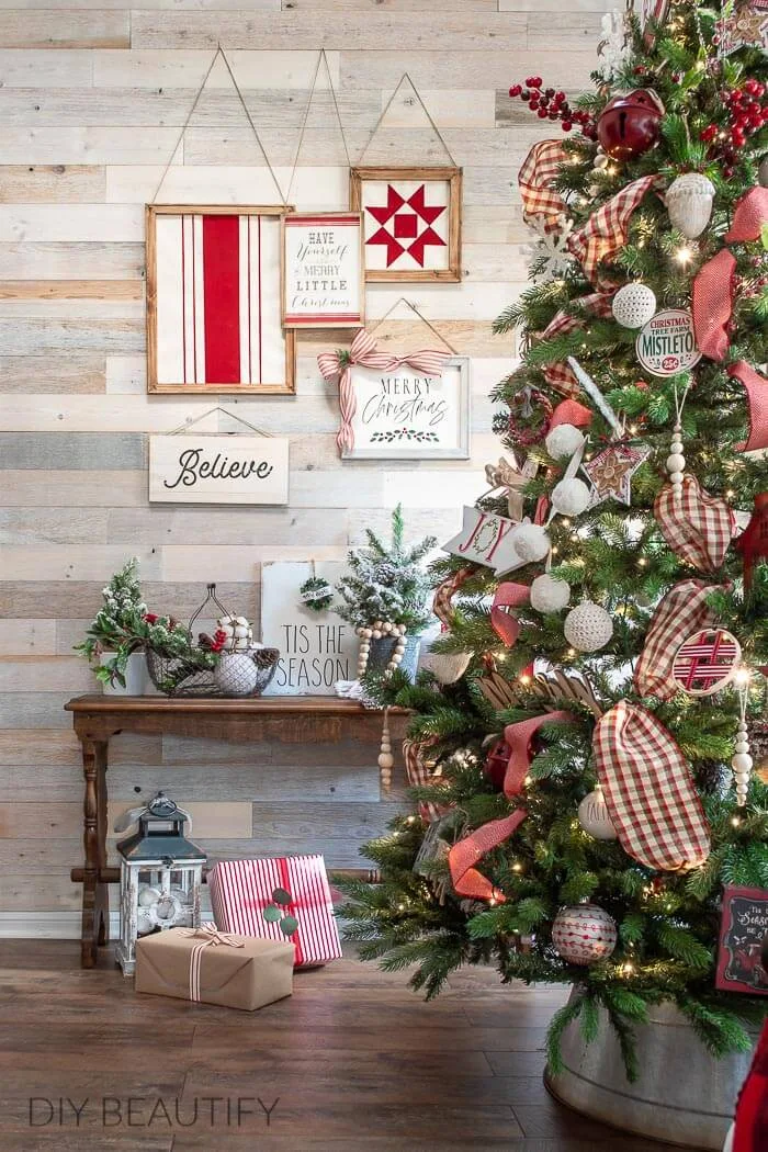 Check Out My Christmas Gallery Wall! - DIY Beautify - Creating Beauty ...