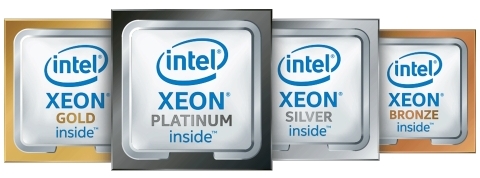 Xeon Platinum Gold Silver Bronze