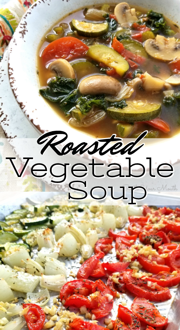 South Your Mouth Roasted Vegetable Soup