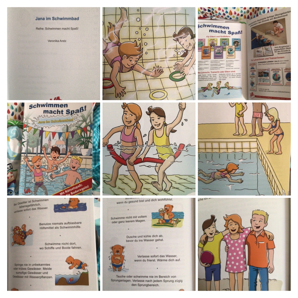 Kinderbuchkiste : Schwimmen macht Spaß (2) Jana im Schwimmbad