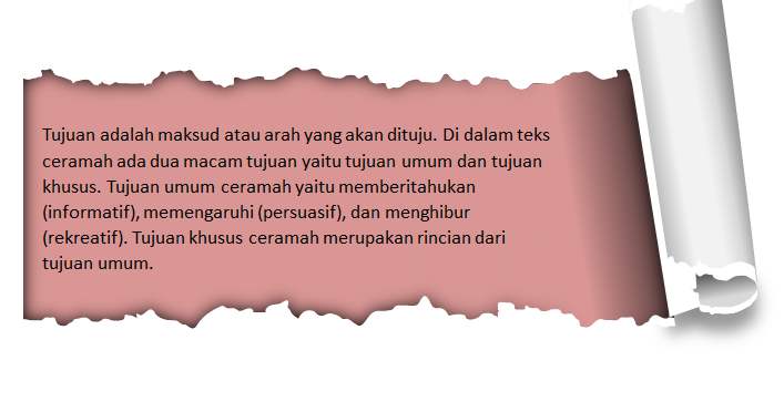 4.6 Mengonstruksi ceramah tentang permasalahan aktual dengan