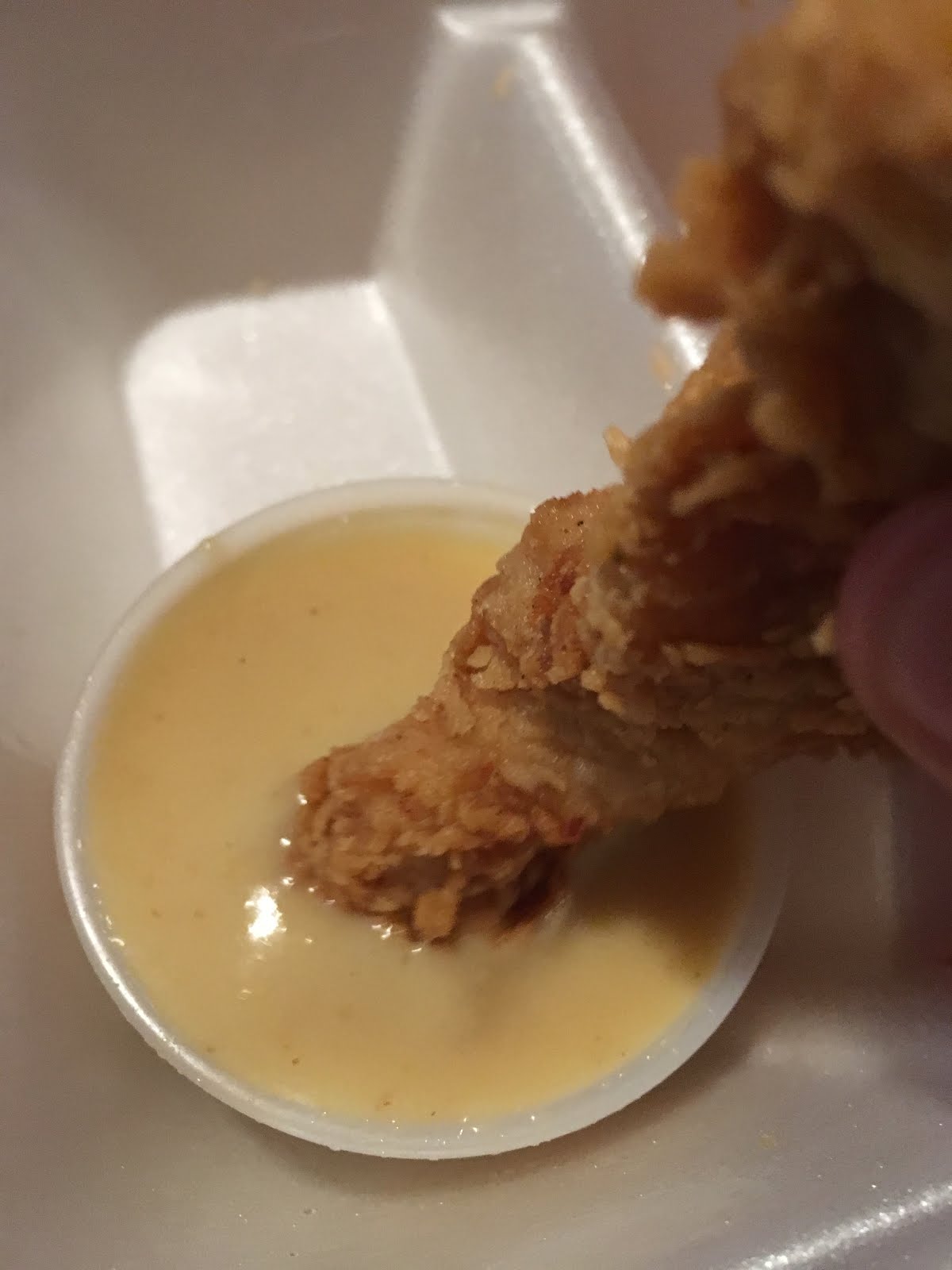 daphne eats snacks raising cane's honey mustard