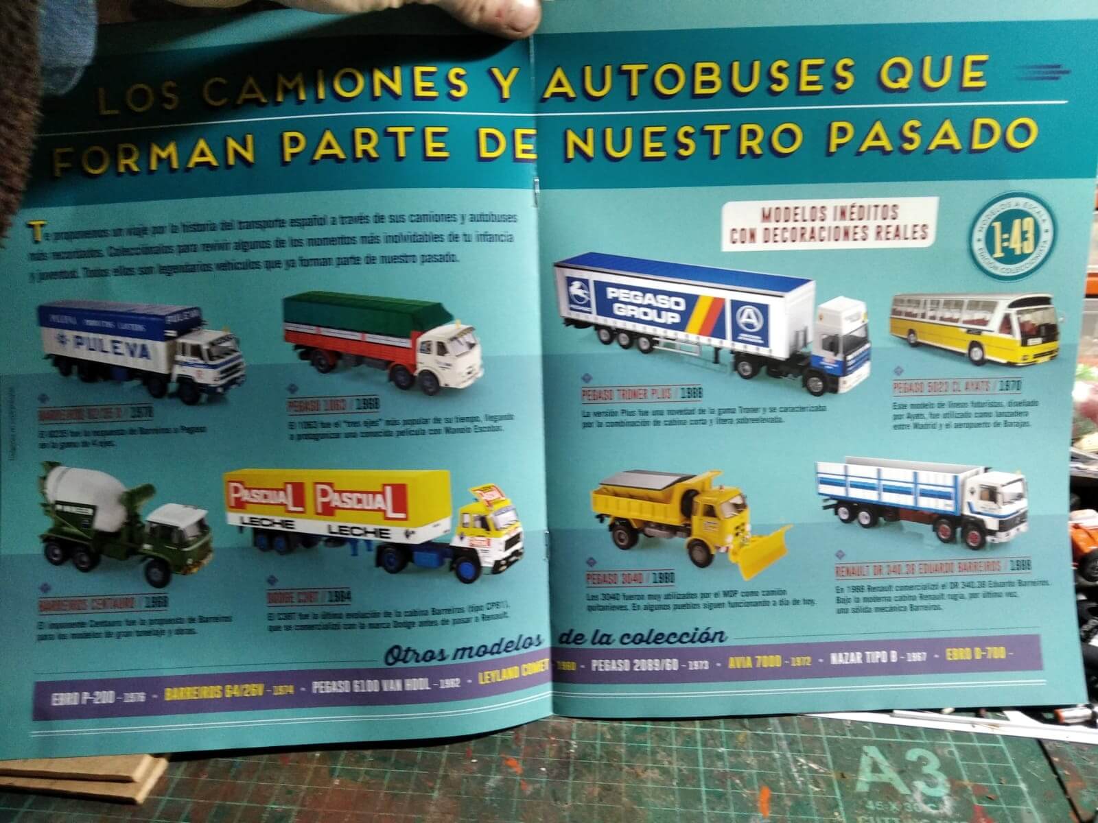 coleccion camiones y autobuses españoles, coleccion camiones y autobuses españoles