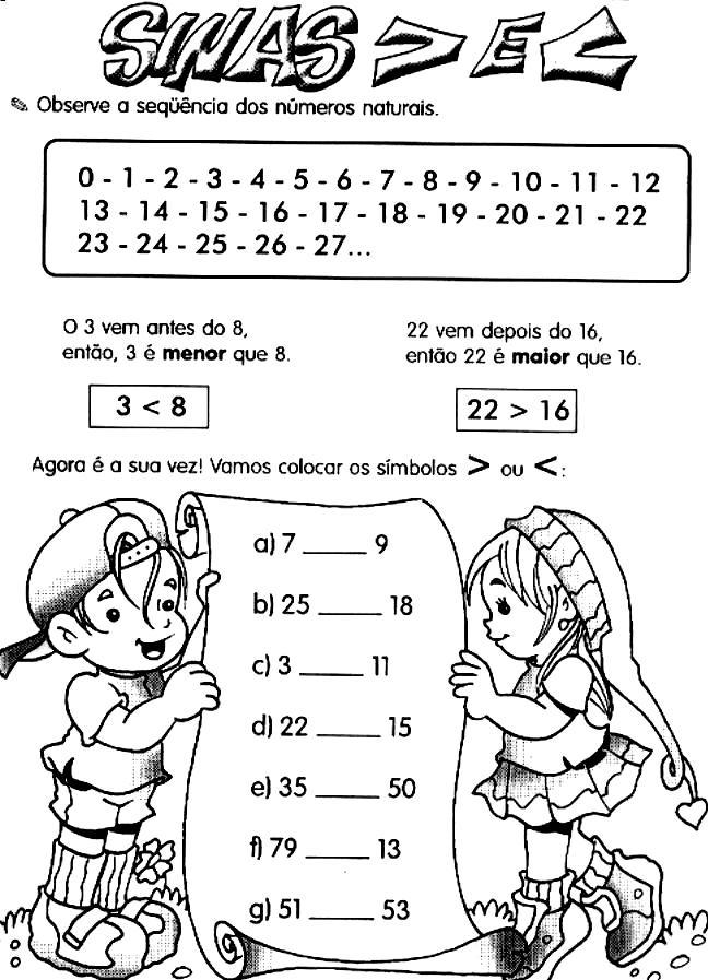 7 X 5 2 Maior Ou Menor Que 35