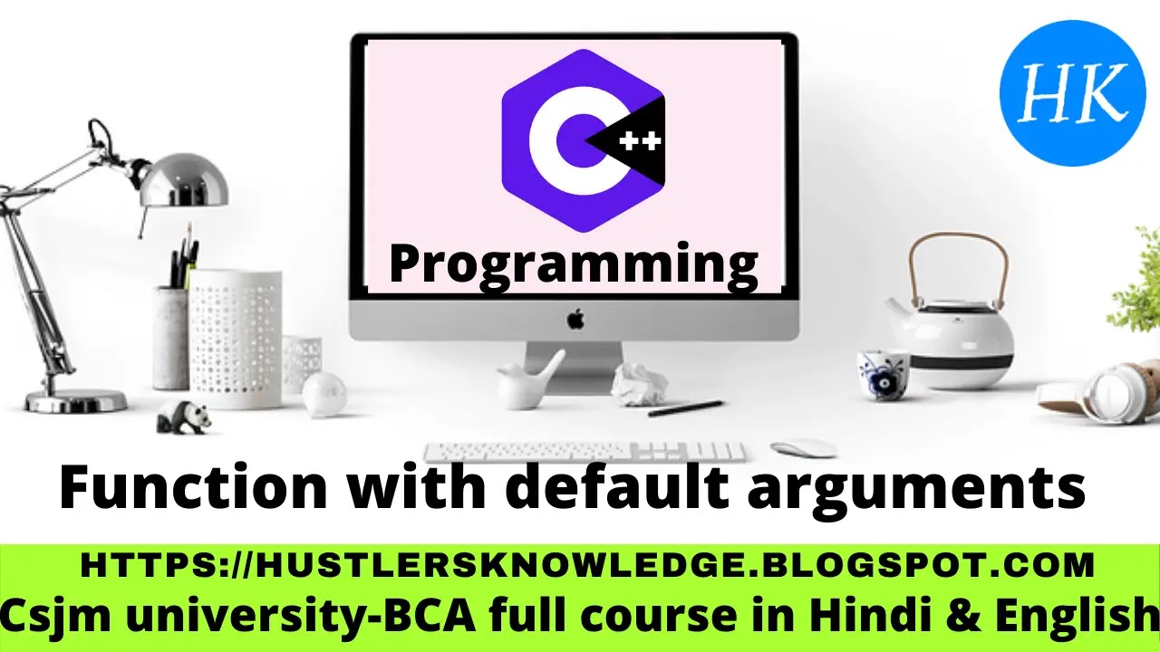 Function with Default arguments in c++