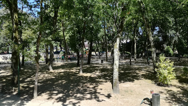 Zona de Sombra ao lado da Praia Fluvial Zona de Sombra ao lado da Praia Fluvial