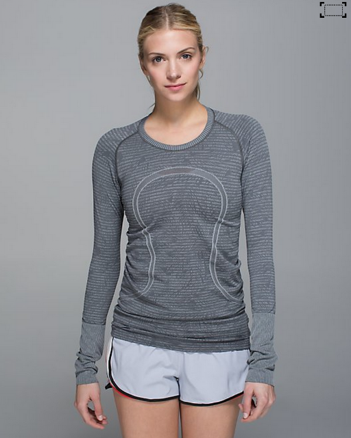 Heathered Slate Swiftly Tech LS Heathered Slate Swiftly Tech LS