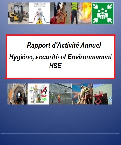 RAPPORT D'ACTIVITE ANNUEL HSE  Livres et Documents Gratuits Génie