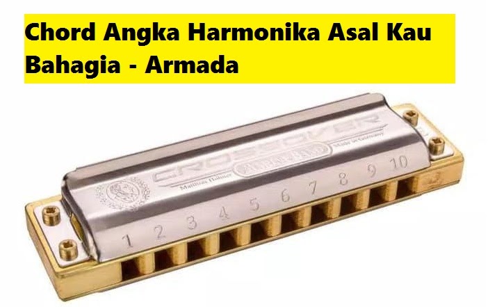 Chord Angka Harmonika Asal Kau Bahagia Armada Chord Angka Harmonika Asal Kau Bahagia Armada