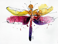 Watercolor Dragonfly Tattoo Images