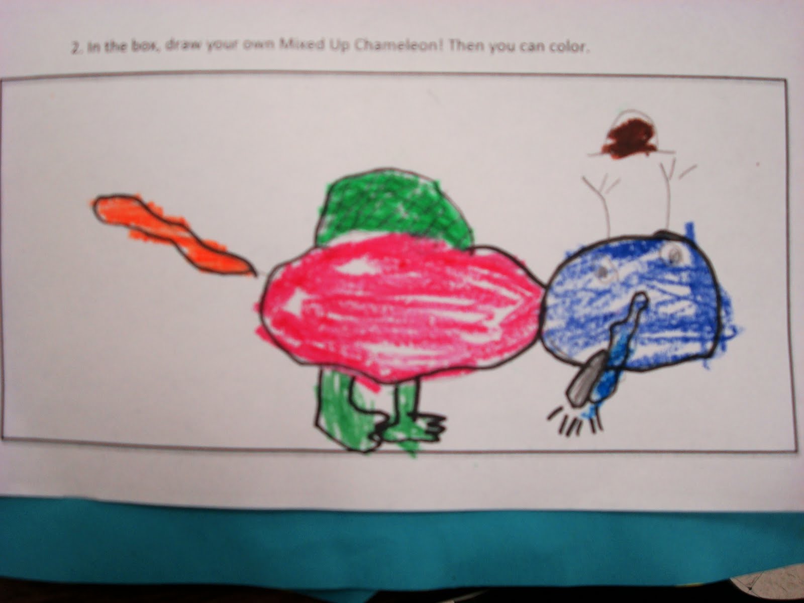 Art Bait: Oh, hey there Chameleon... I didn't see you.