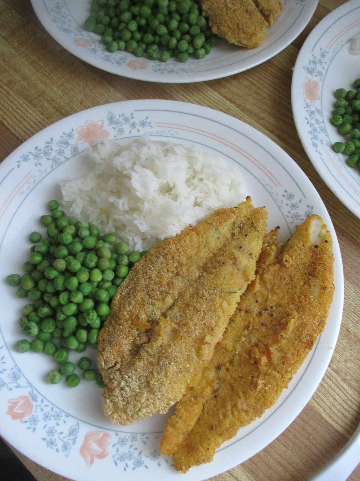 Just my Stuff Crispy Cornmeal Fish Fillets