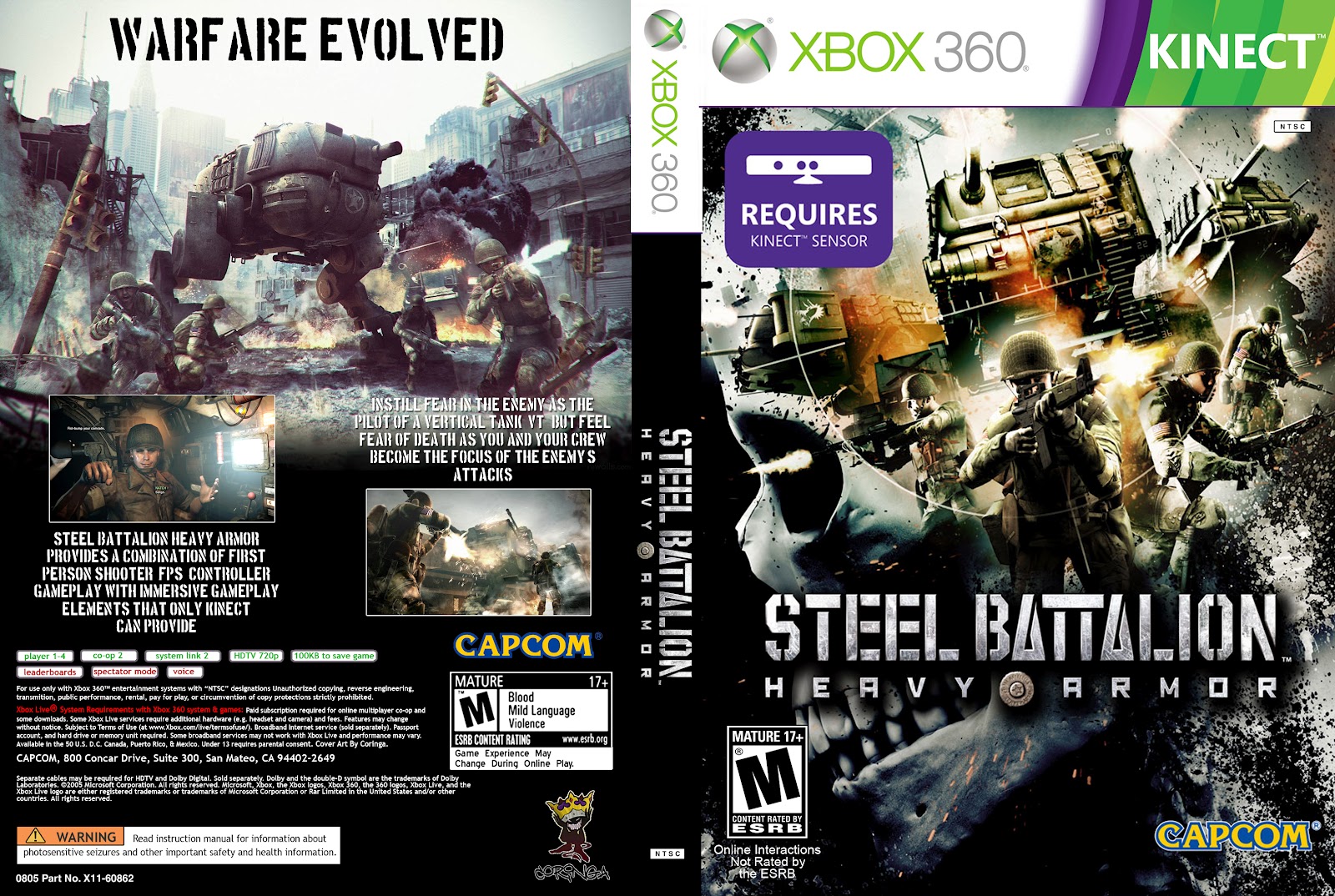 SUPERCAPAS STEEL BATTALION